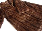 Vintage Musquash Fur Coat ~ 1950-60's