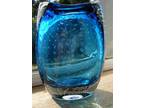Whitefriars Bubble Vase,  Rare (no9431) Kingfisher Blue